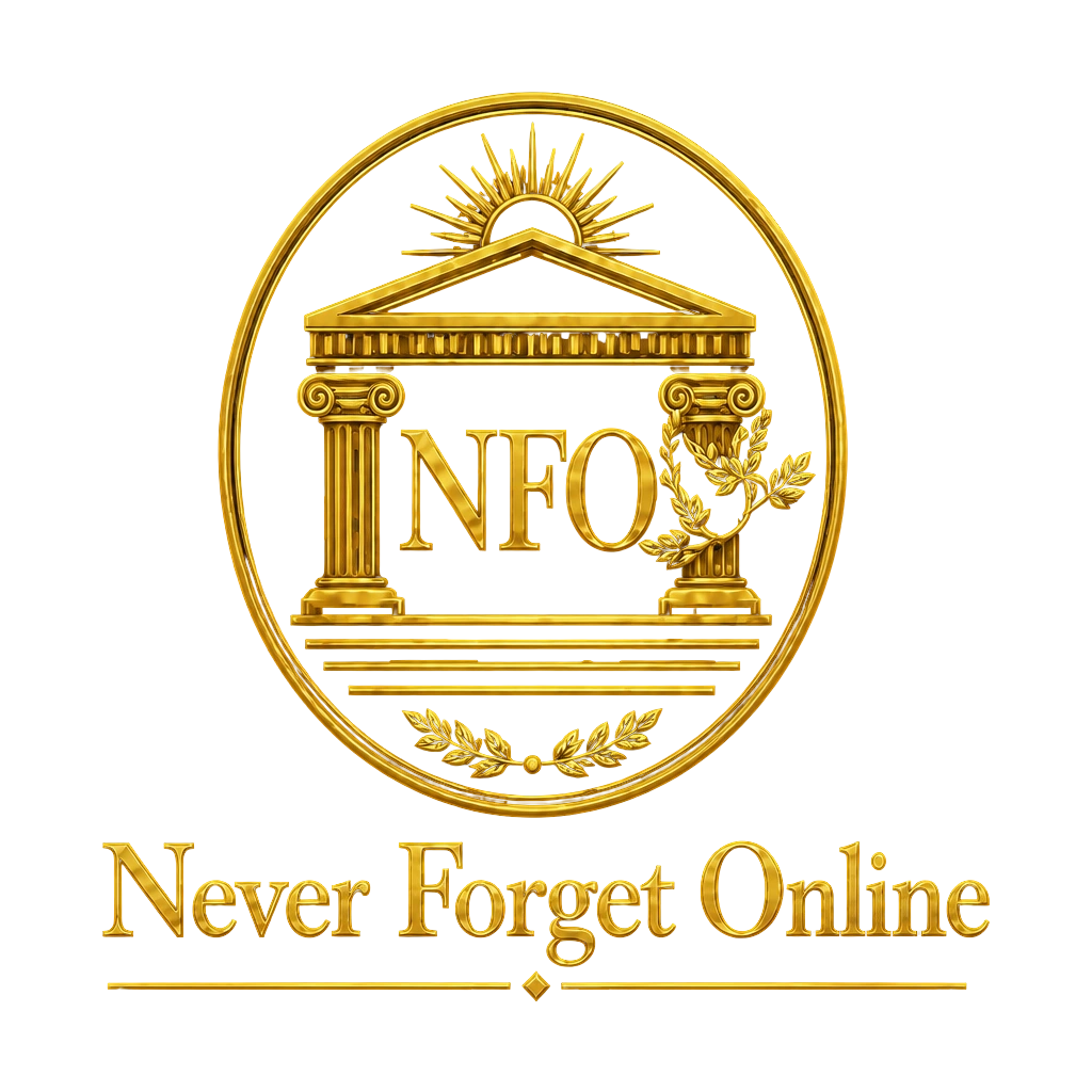Never Forget Online logo